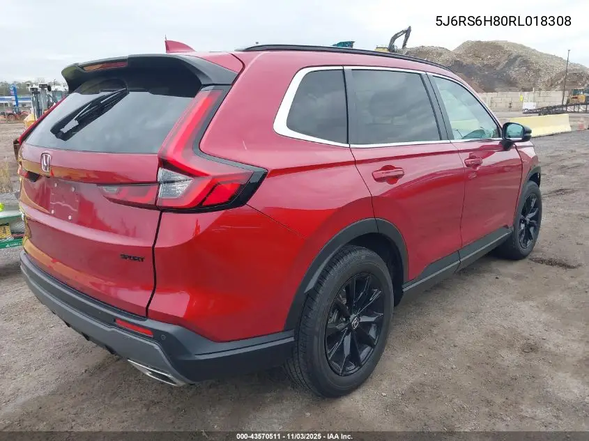 5J6RS6H80RL018308 2024 Honda Cr-V Hybrid Sport-L