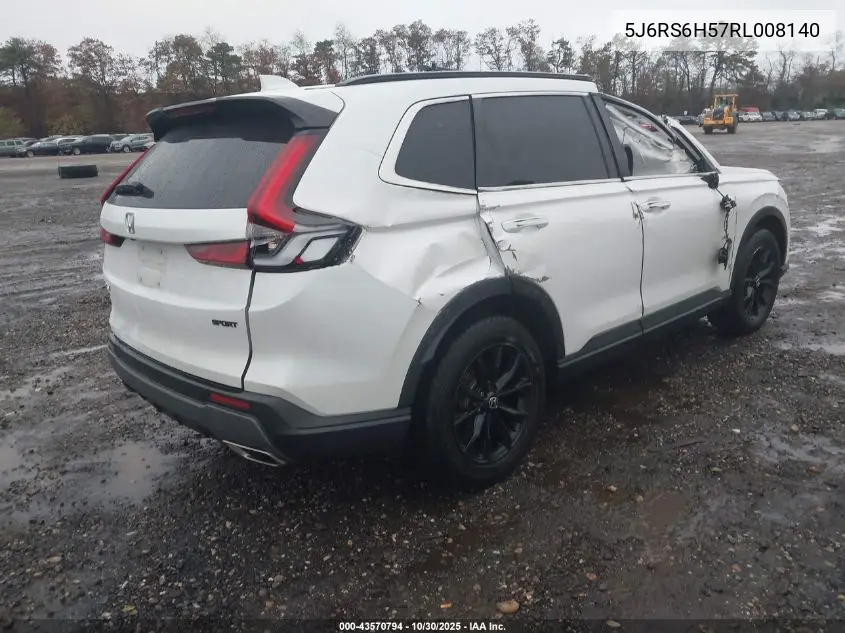 5J6RS6H57RL008140 2024 Honda Cr-V Hybrid Sport