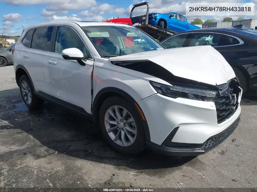 2HKRS4H78RH433818 2024 Honda Cr-V Ex-L Awd
