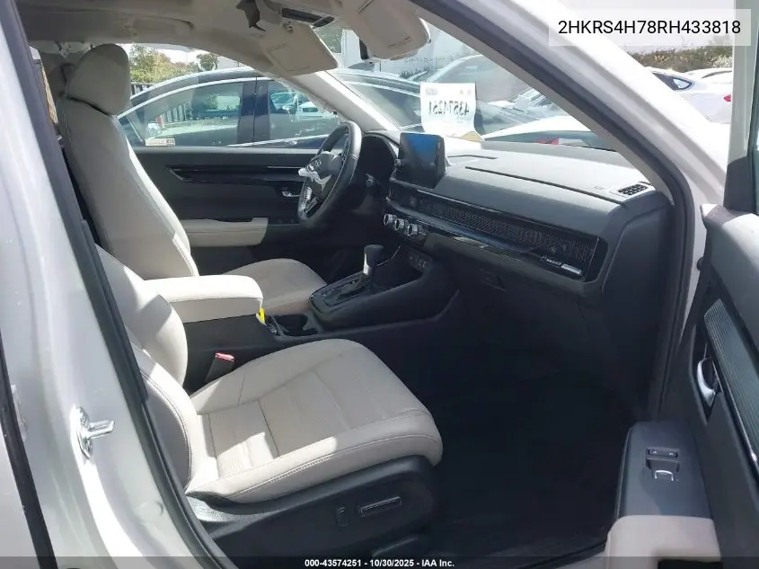 2HKRS4H78RH433818 2024 Honda Cr-V Ex-L Awd