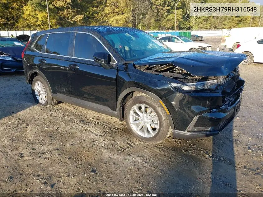 2HKRS3H79RH316548 2024 Honda Cr-V Ex-L 2Wd