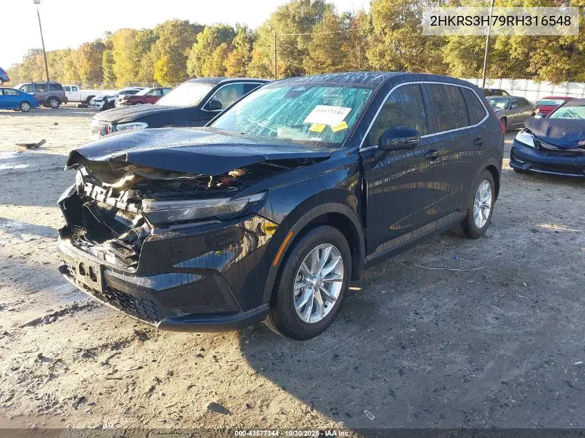 2HKRS3H79RH316548 2024 Honda Cr-V Ex-L 2Wd