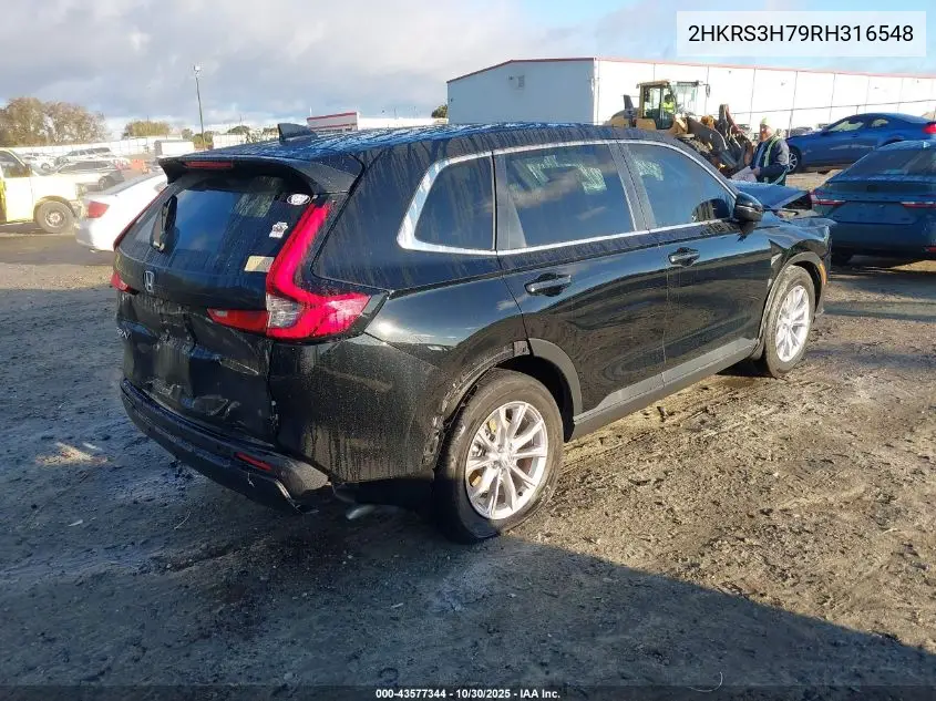 2HKRS3H79RH316548 2024 Honda Cr-V Ex-L 2Wd