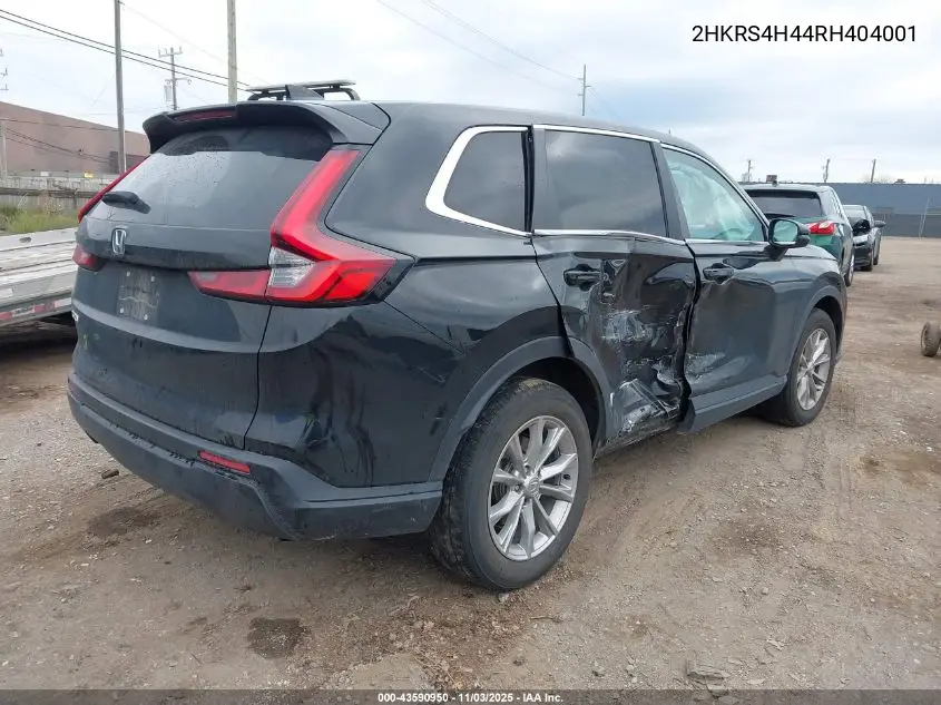 2HKRS4H44RH404001 2024 Honda Cr-V Ex Awd