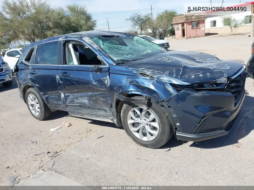5J6RS3H28RL004490 2024 Honda Cr-V Lx 2Wd