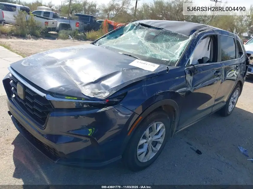 5J6RS3H28RL004490 2024 Honda Cr-V Lx 2Wd