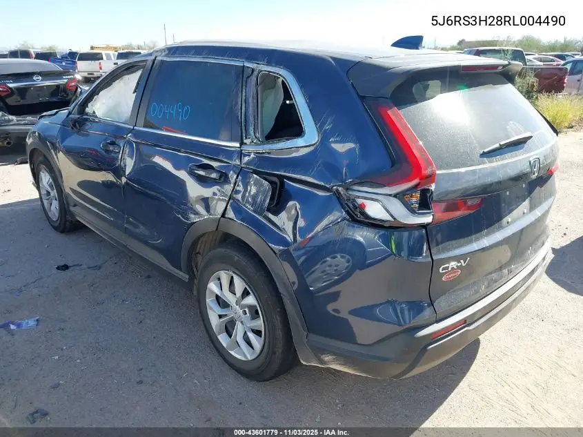 5J6RS3H28RL004490 2024 Honda Cr-V Lx 2Wd