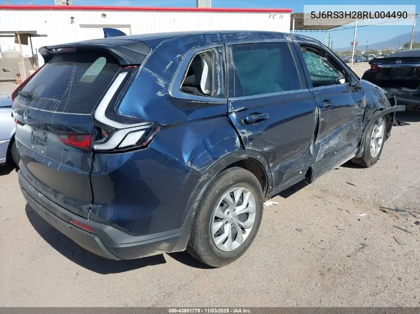 5J6RS3H28RL004490 2024 Honda Cr-V Lx 2Wd
