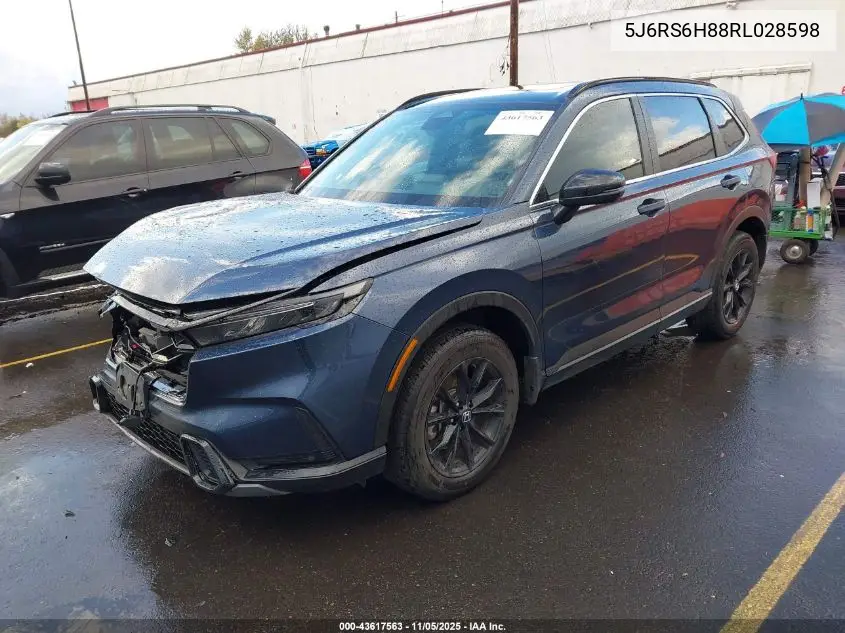 5J6RS6H88RL028598 2024 Honda Cr-V Hybrid Sport-L