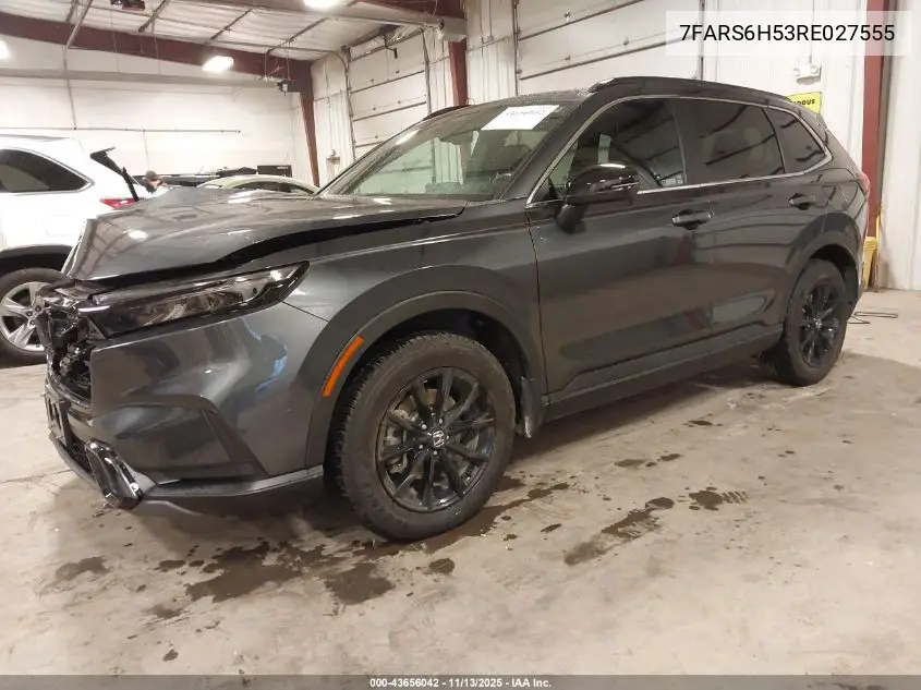 7FARS6H53RE027555 2024 Honda Cr-V Hybrid Sport