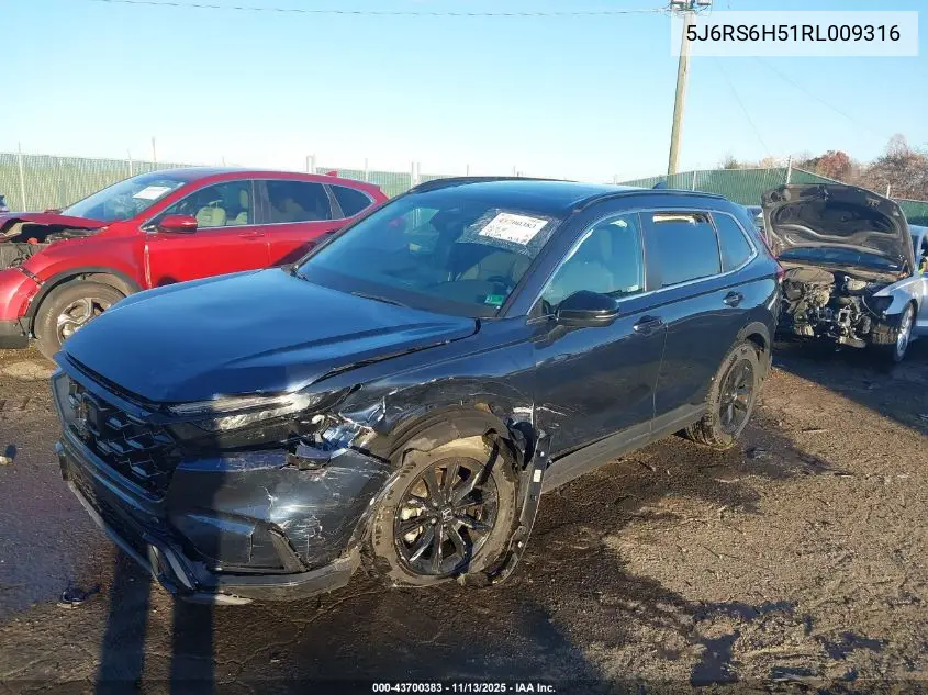 5J6RS6H51RL009316 2024 Honda Cr-V Hybrid Sport