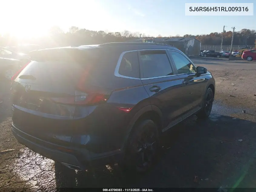 5J6RS6H51RL009316 2024 Honda Cr-V Hybrid Sport