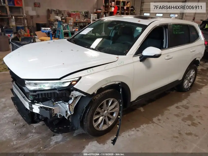 7FARS4H4XRE006911 2024 Honda Cr-V Ex Awd