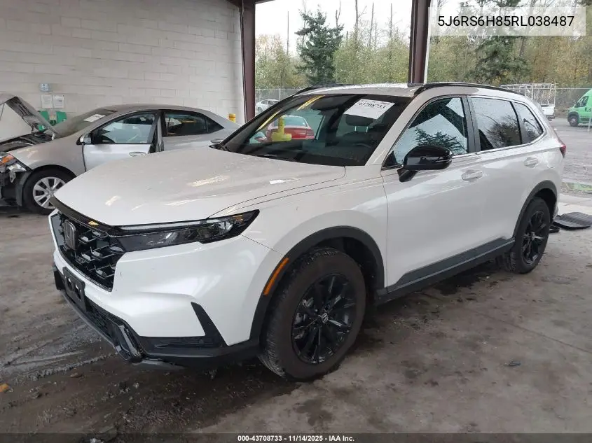 5J6RS6H85RL038487 2024 Honda Cr-V Hybrid Sport-L