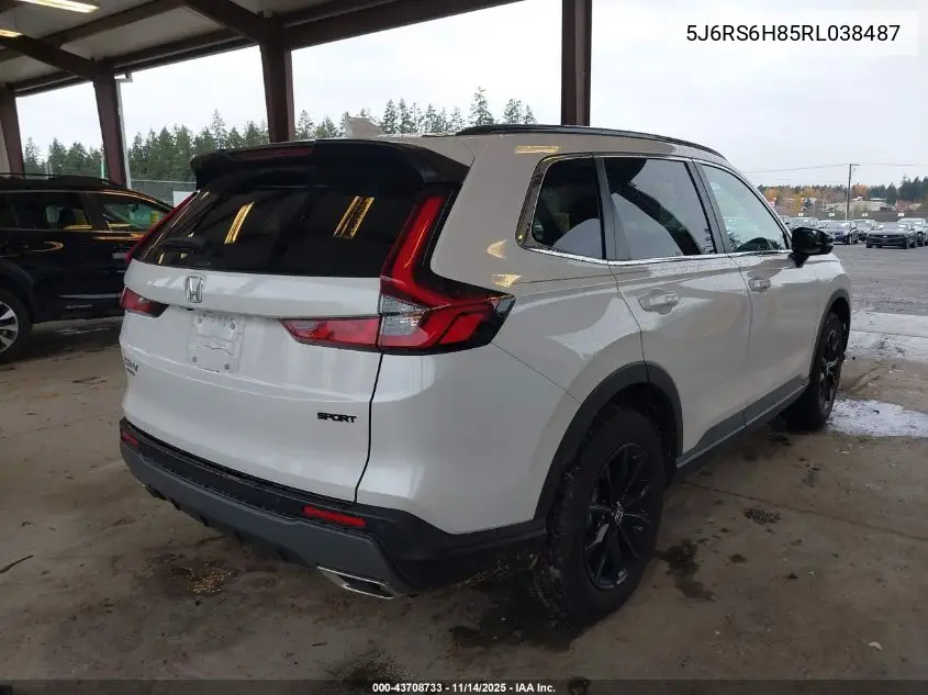 5J6RS6H85RL038487 2024 Honda Cr-V Hybrid Sport-L