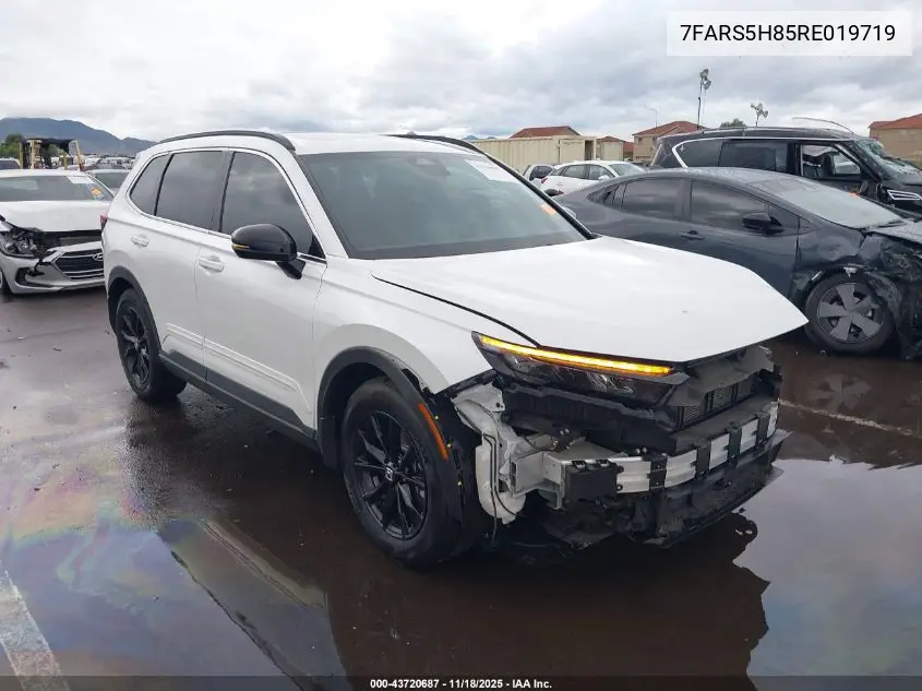 7FARS5H85RE019719 2024 Honda Cr-V Hybrid Sport-L