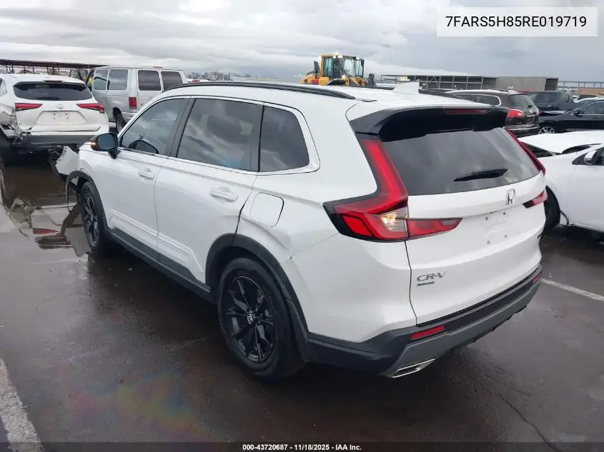 7FARS5H85RE019719 2024 Honda Cr-V Hybrid Sport-L