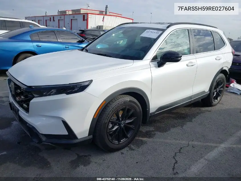7FARS5H59RE027604 2024 Honda Cr-V Hybrid Sport