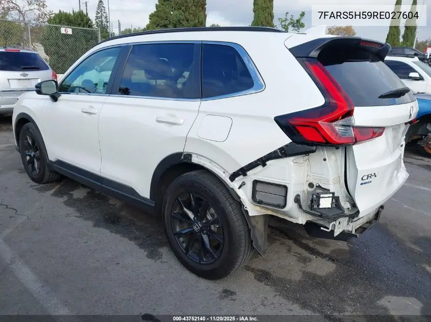 7FARS5H59RE027604 2024 Honda Cr-V Hybrid Sport