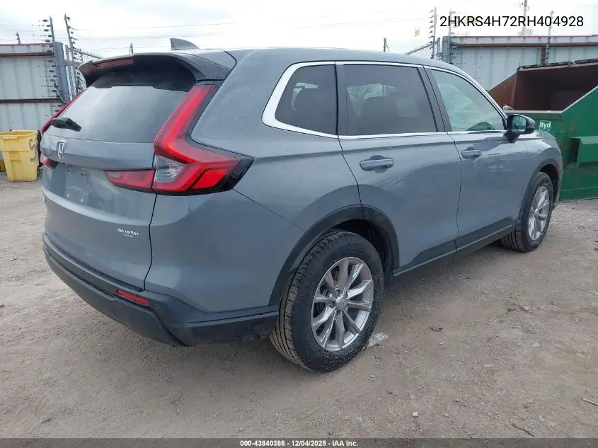 2HKRS4H72RH404928 2024 Honda Cr-V Ex-L Awd