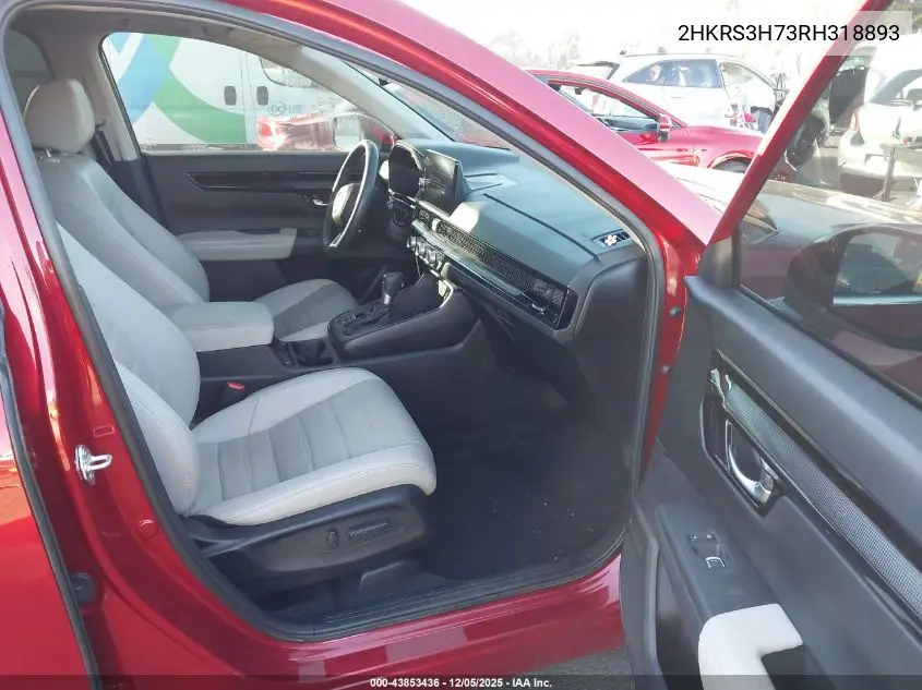 2HKRS3H73RH318893 2024 Honda Cr-V Ex-L 2Wd