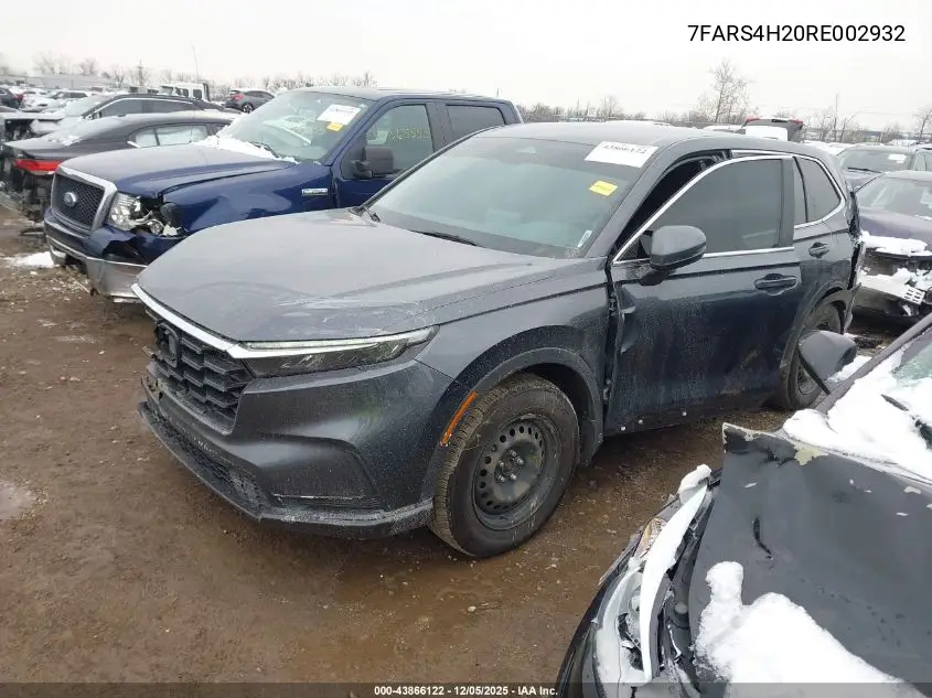 7FARS4H20RE002932 2024 Honda Cr-V Lx Awd