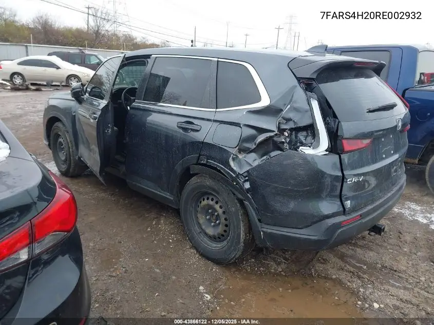 7FARS4H20RE002932 2024 Honda Cr-V Lx Awd