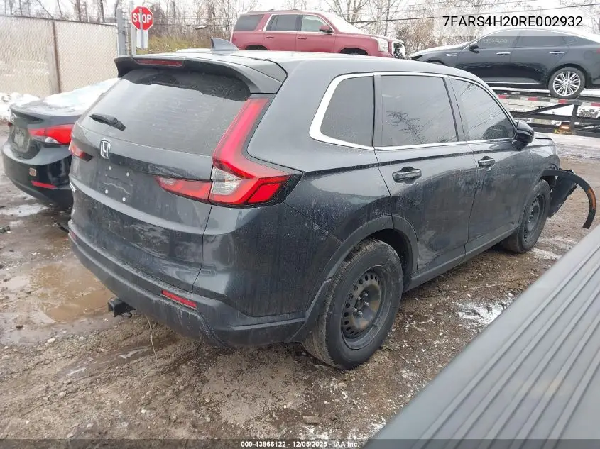 7FARS4H20RE002932 2024 Honda Cr-V Lx Awd
