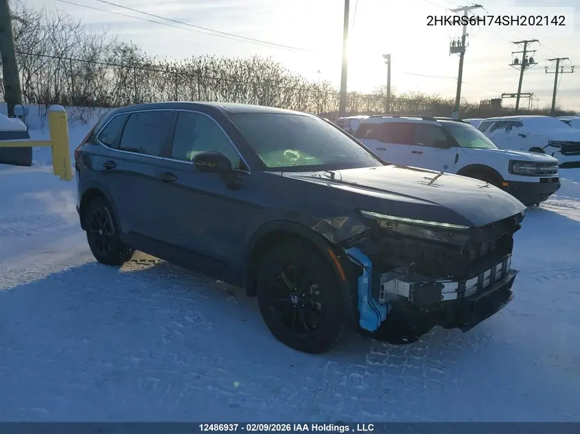2HKRS6H74SH202142 2025 Honda Cr-V Exl