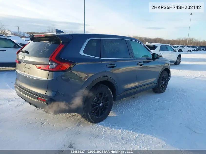 2HKRS6H74SH202142 2025 Honda Cr-V Exl