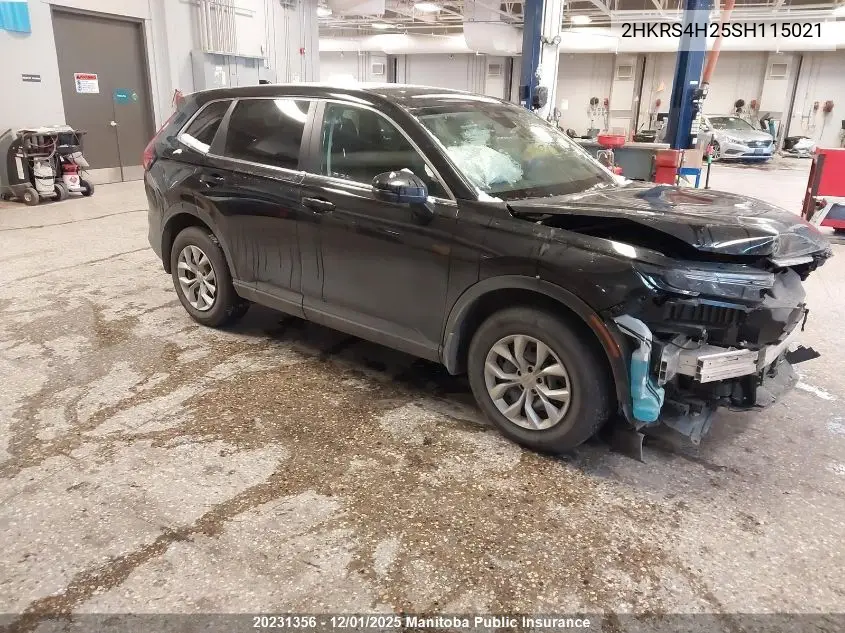 2HKRS4H25SH115021 2025 Honda Cr-V Lx