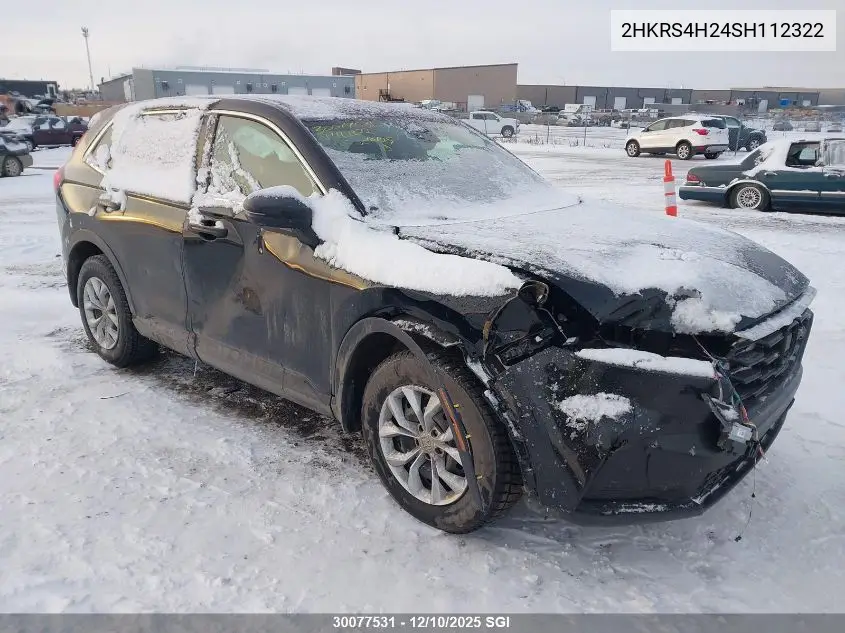 2HKRS4H24SH112322 2025 Honda Cr-V Lx
