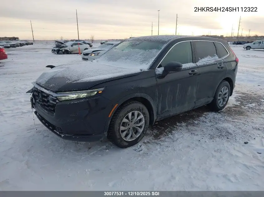 2HKRS4H24SH112322 2025 Honda Cr-V Lx