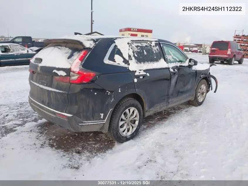 2HKRS4H24SH112322 2025 Honda Cr-V Lx