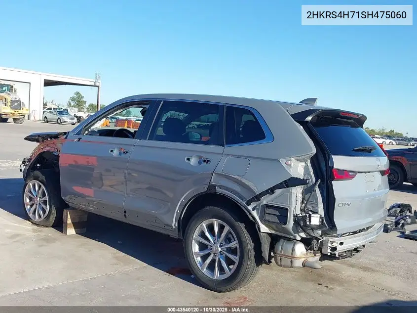 2HKRS4H71SH475060 2025 Honda Cr-V Ex-L Awd