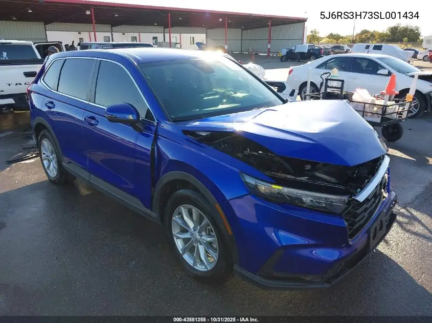 5J6RS3H73SL001434 2025 Honda Cr-V Ex-L 2Wd