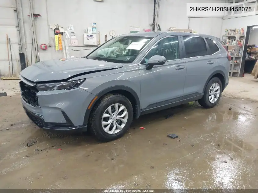 2HKRS4H20SH458075 2025 Honda Cr-V Lx Awd