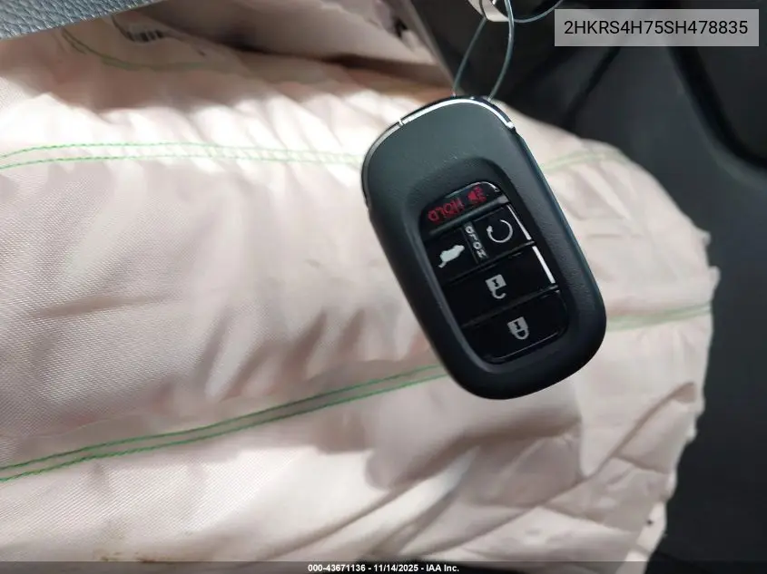 2HKRS4H75SH478835 2025 Honda Cr-V Ex-L Awd