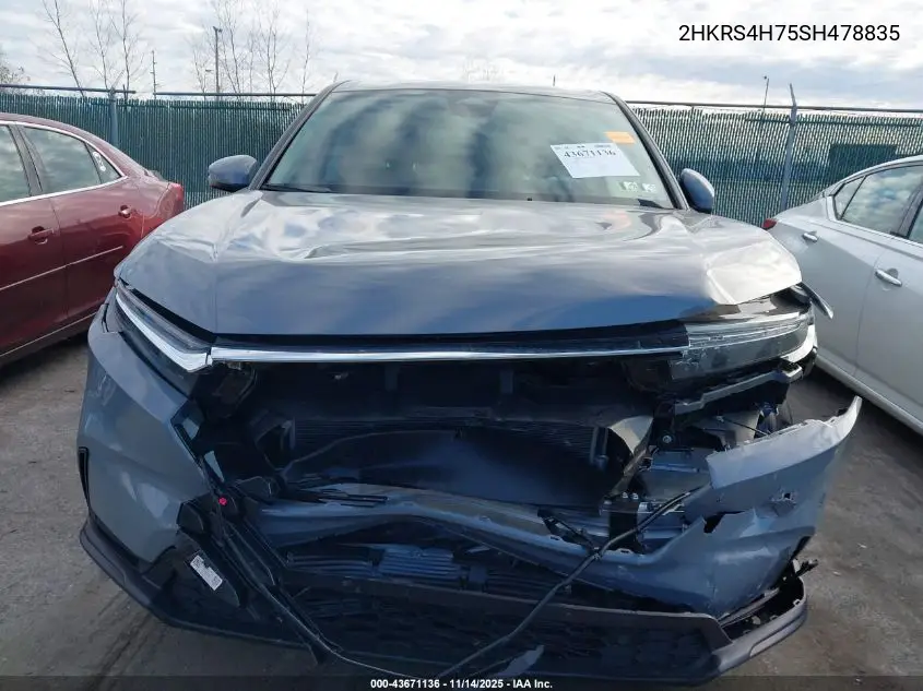 2HKRS4H75SH478835 2025 Honda Cr-V Ex-L Awd