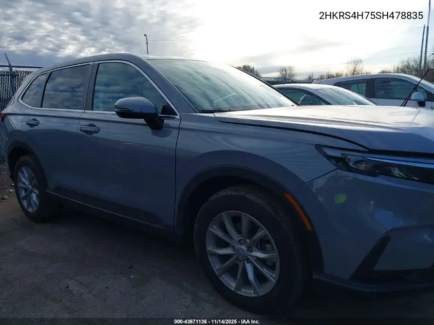 2HKRS4H75SH478835 2025 Honda Cr-V Ex-L Awd