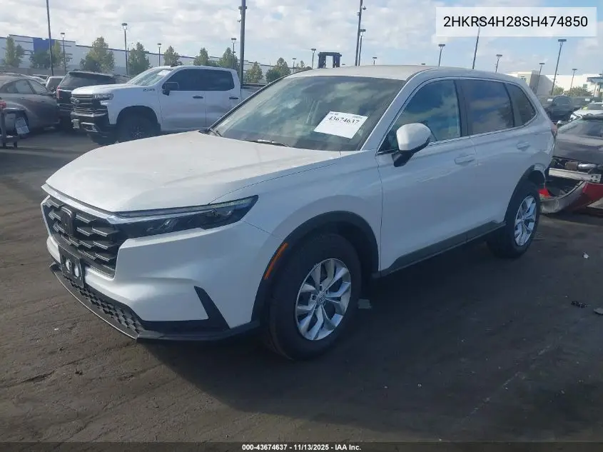 2HKRS4H28SH474850 2025 Honda Cr-V Lx Awd