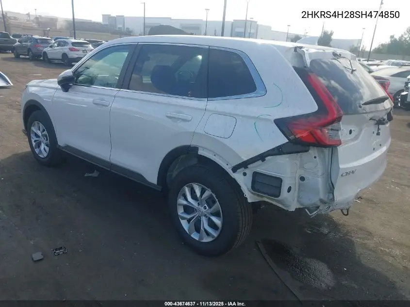 2HKRS4H28SH474850 2025 Honda Cr-V Lx Awd