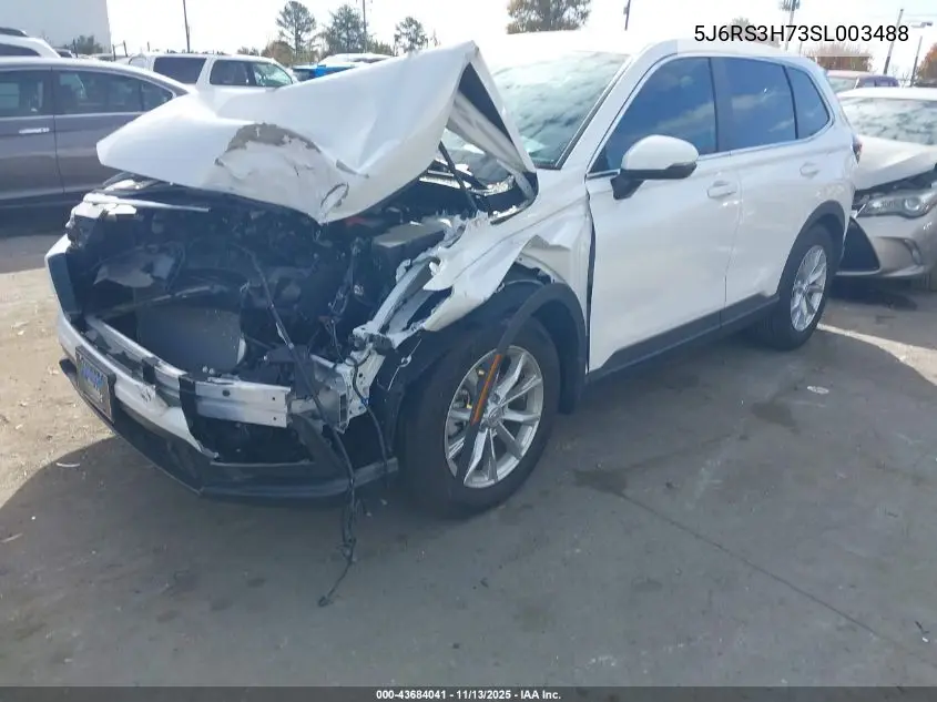 5J6RS3H73SL003488 2025 Honda Cr-V Ex-L 2Wd