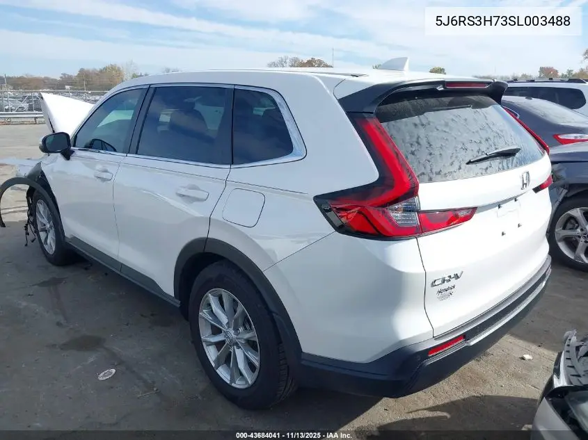 5J6RS3H73SL003488 2025 Honda Cr-V Ex-L 2Wd