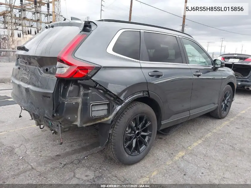 5J6RS5H85SL015856 2025 Honda Cr-V Hybrid Sport-L