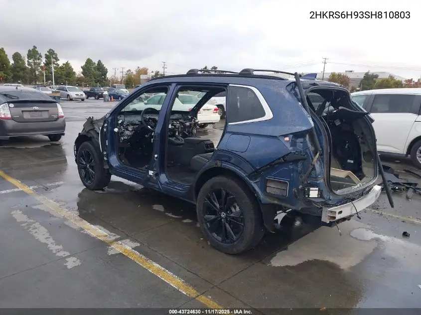 2HKRS6H93SH810803 2025 Honda Cr-V Hybrid Sport Touring