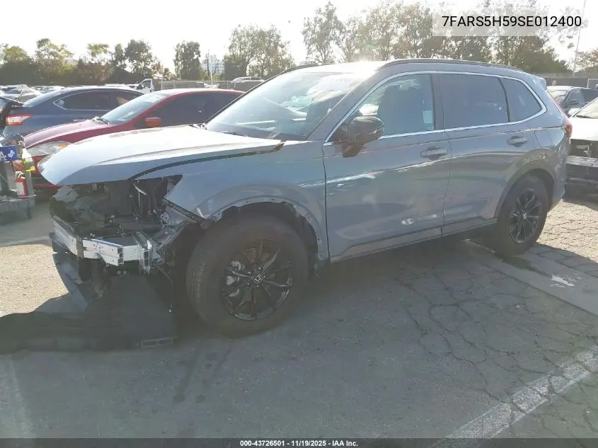 7FARS5H59SE012400 2025 Honda Cr-V Hybrid Sport