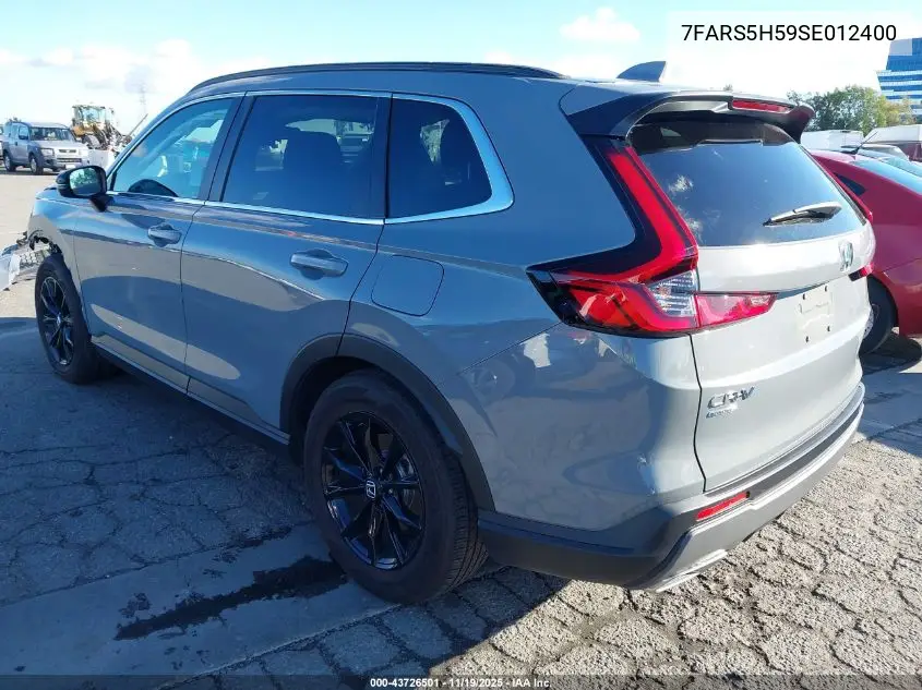 7FARS5H59SE012400 2025 Honda Cr-V Hybrid Sport