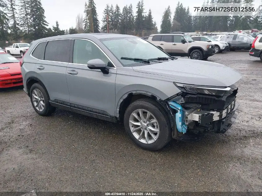 7FARS4H72SE012556 2025 Honda Cr-V Ex-L Awd