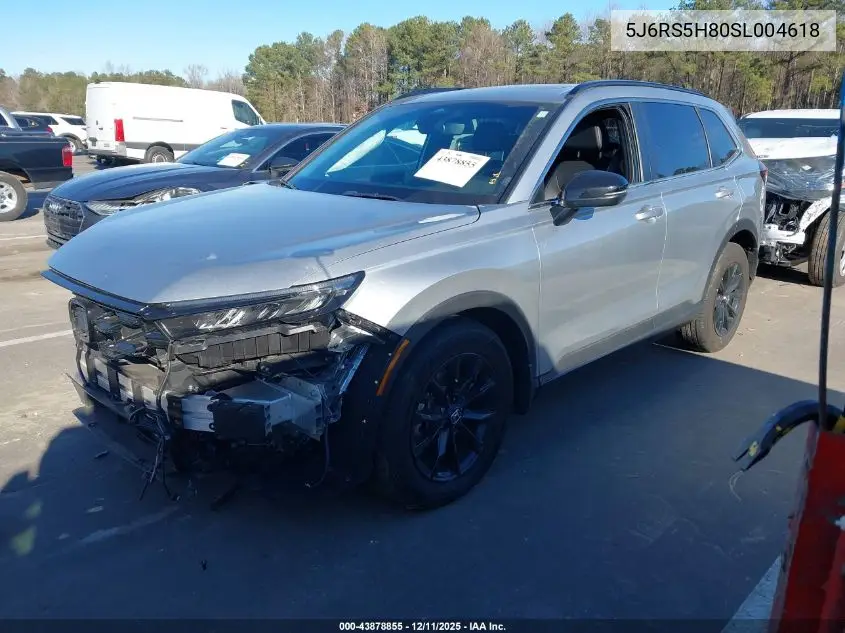 5J6RS5H80SL004618 2025 Honda Cr-V Hybrid Sport-L